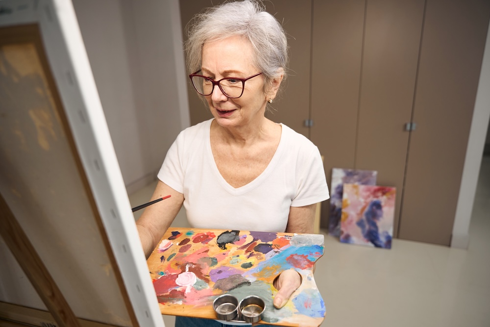 Group Art Projects Bringing Joy to Senior Communities