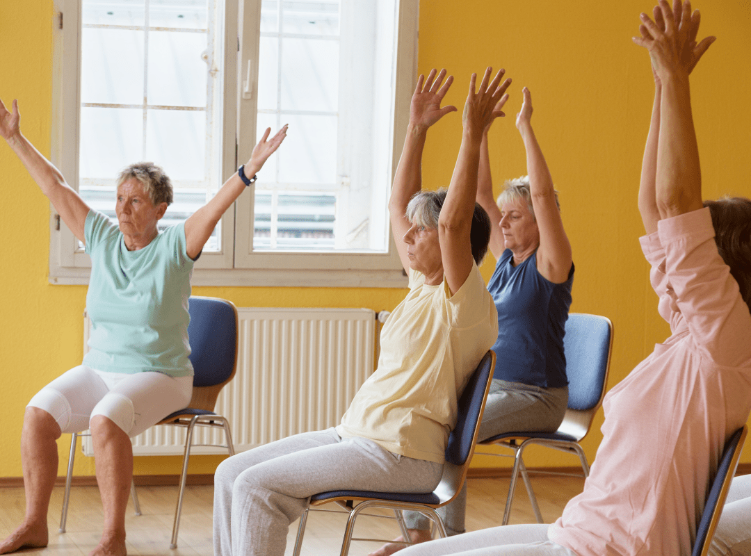 chair yoga classes for seniors near me