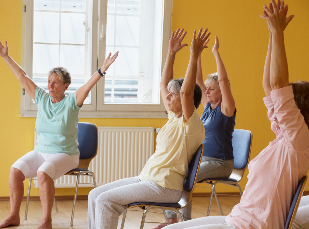 chair yoga classes for seniors near me